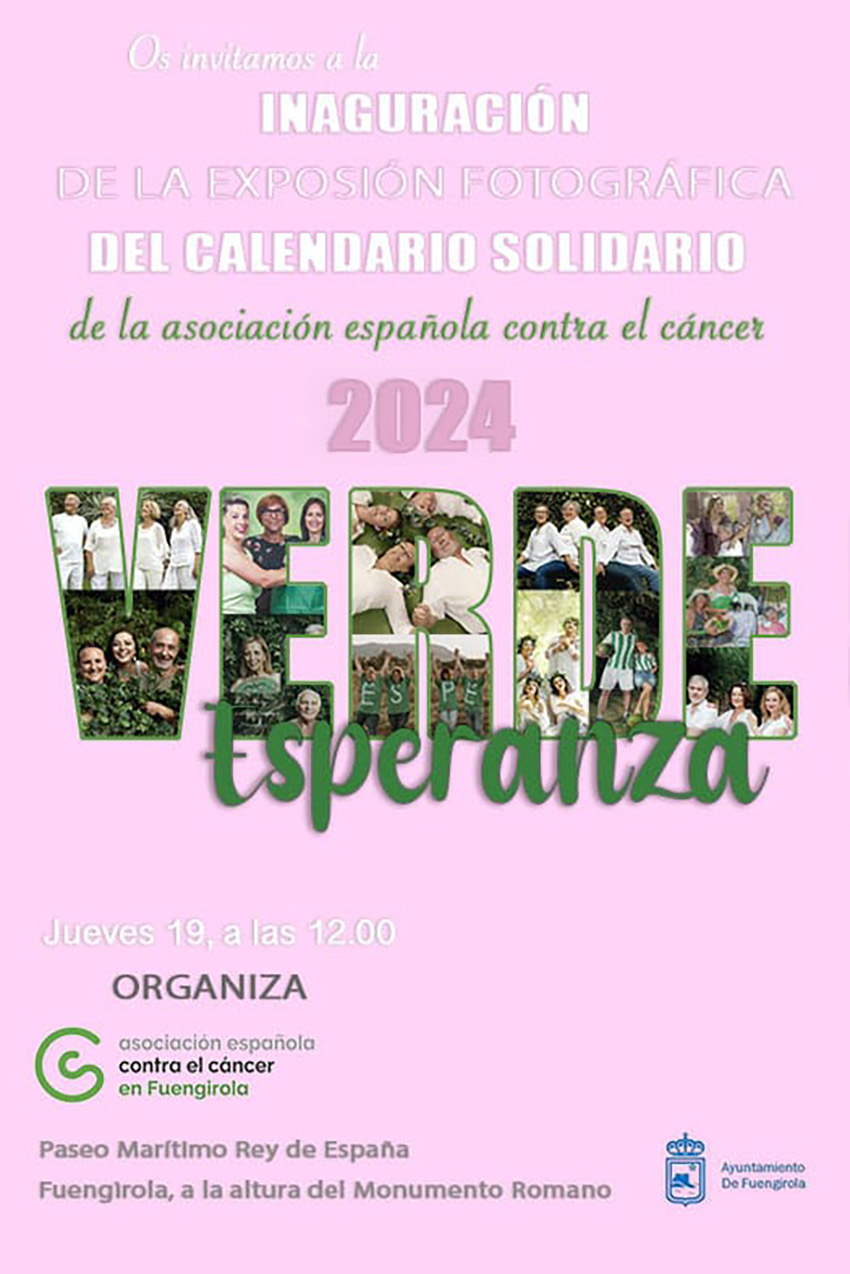 Calendario Solidario AECC 2024